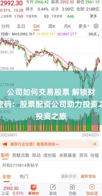 公司如何交易股票 解锁财富密码：股票配资公司助力投资之旅